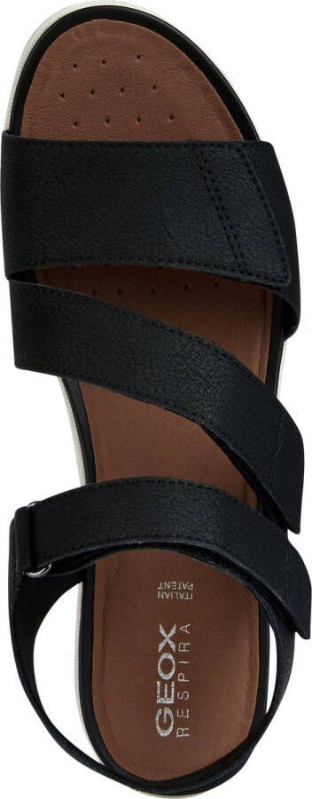 GEOX D SANDAL VEGA vrouwen Sandalen zwart