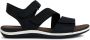 GEOX D SANDAL VEGA vrouwen Sandalen zwart - Thumbnail 7