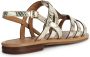 Geox Stijlvolle platte sandalen voor vrouwen Yellow Dames - Thumbnail 2