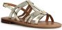 GEOX D SOZY S vrouwen Sandalen goud - Thumbnail 3