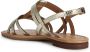 GEOX D SOZY S vrouwen Sandalen goud - Thumbnail 5