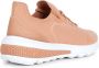 Geox Oranje Casual Textiel Sneakers oor Dames Orange Dames - Thumbnail 5