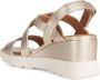 GEOX D SPHERICA E vrouwen Sandalen goud - Thumbnail 3