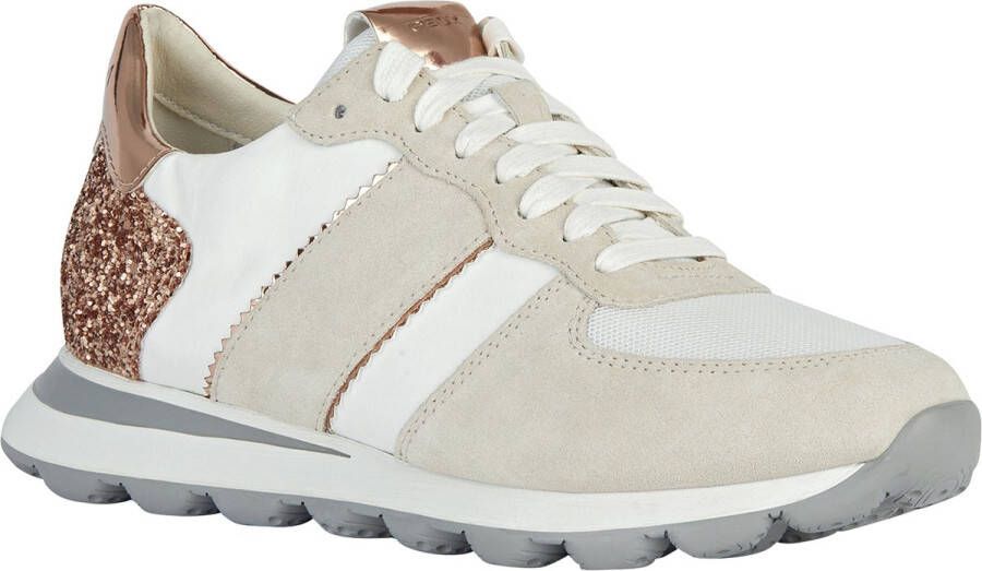 GEOX D SPHERICA VSERIES vrouwen Sneakers gebroken wit rose goud - Foto 3