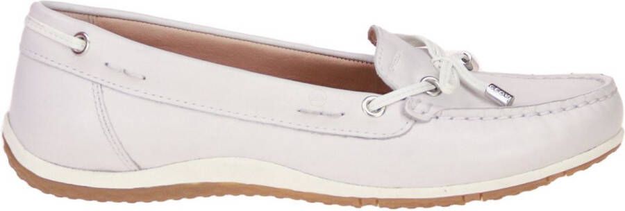 GEOX D VEGA MOC vrouwen Mocassins uit wit