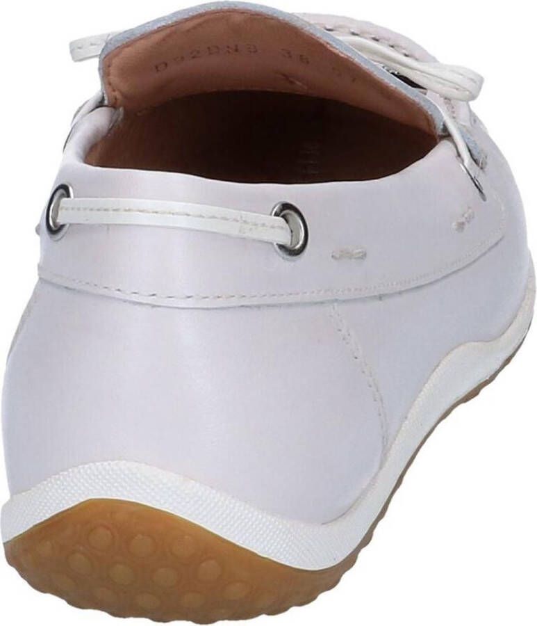 GEOX D VEGA MOC vrouwen Mocassins uit wit