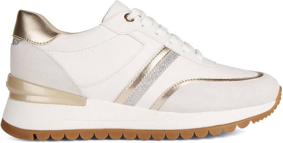 GEOX D3500A Volwassenen Lage sneakersDames sneakers Wit beige