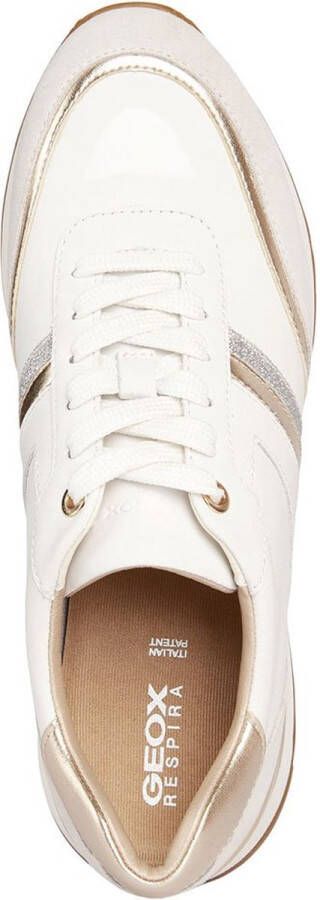 GEOX D3500A Volwassenen Lage sneakersDames sneakers Wit beige - Foto 6