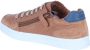 GEOX Sportieve Sneaker Cognac Met Veter En Rits - Thumbnail 9