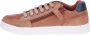GEOX Sportieve Sneaker Cognac Met Veter En Rits - Thumbnail 4