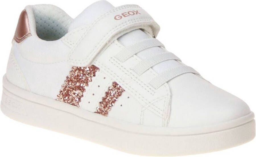 GEOX Djrock Wit-Rose Gouden Sneaker - Foto 3