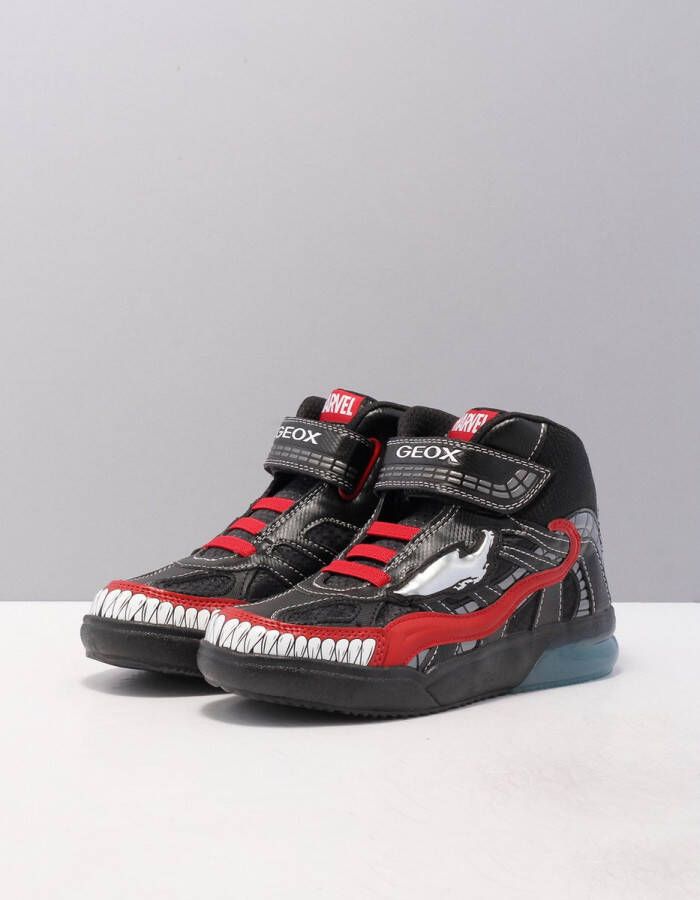 GEOX J Grayjay sneakers zwart Imitatieleer Heren - Foto 4