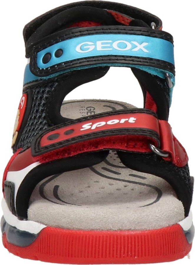 GEOX J S Android Supermario jongens sandaal Zwart