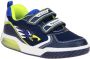 GEOX j159cb klittenbandschoenen jongens blauw c0749 navy lime - Thumbnail 8