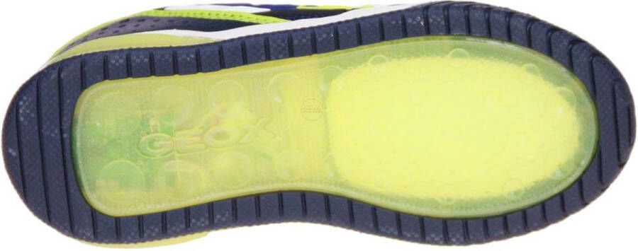 GEOX j159cb klittenbandschoenen jongens blauw c0749 navy lime - Foto 7