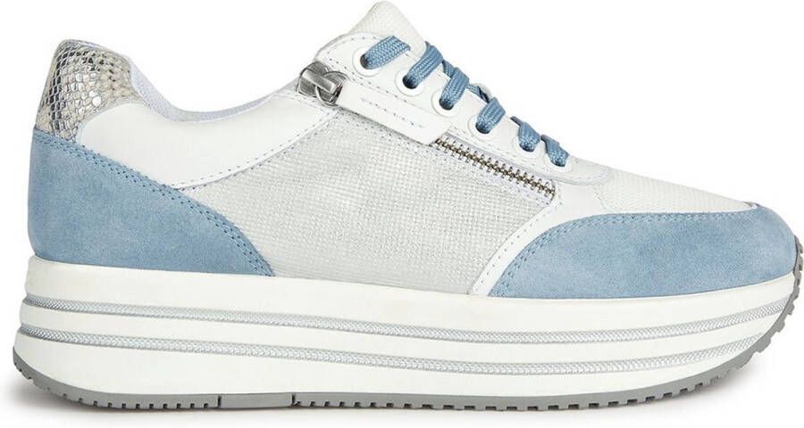 Geox Casual Sneakers voor Mannen en Vrouwen Blue Dames - Foto 3