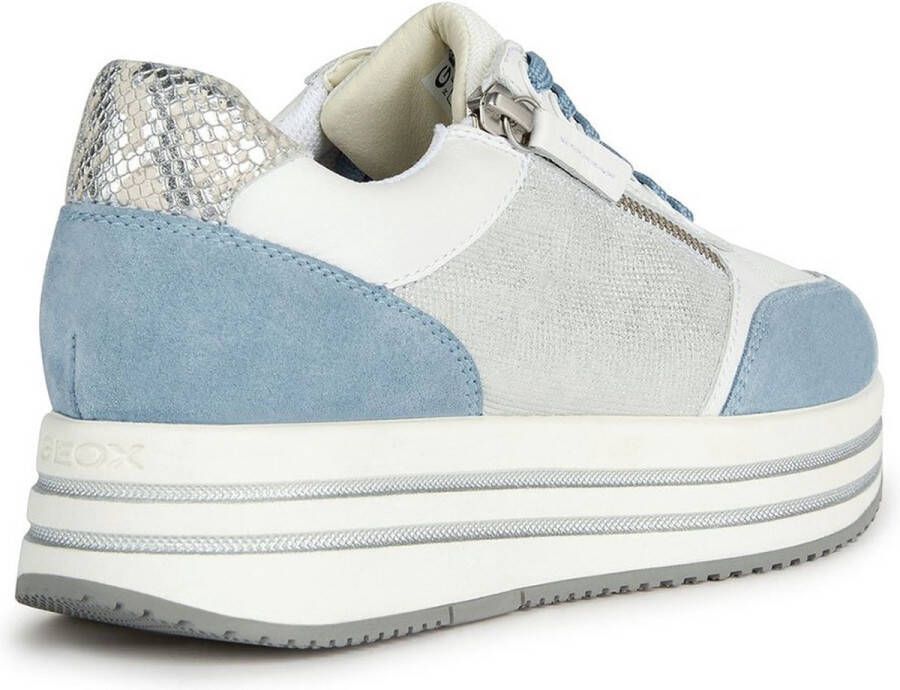 Geox Casual Sneakers voor Mannen en Vrouwen Blue Dames - Foto 5