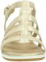 GEOX D72R6A Platte sandalenDames Sandalen Wit beige - Thumbnail 9