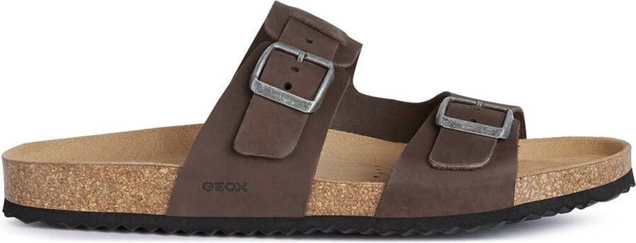GEOX Sandal Ghita Sandalen Dark Coffee-U159VB00032 Heren - Foto 6