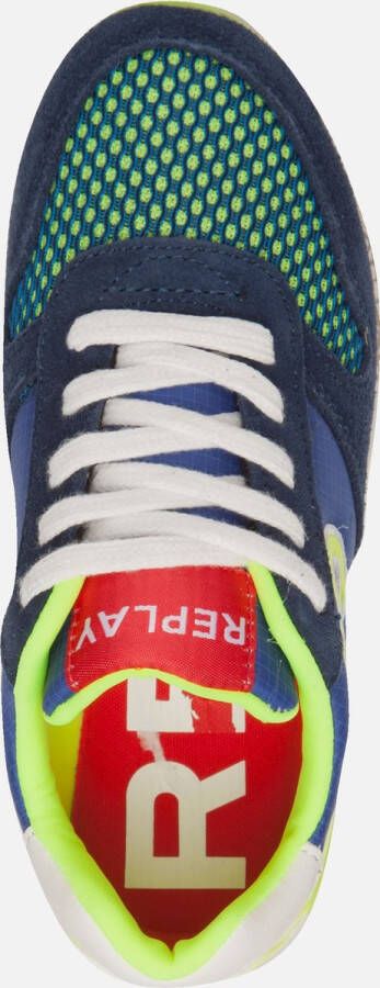 GEOX Sneakers blauw Synthetisch Heren