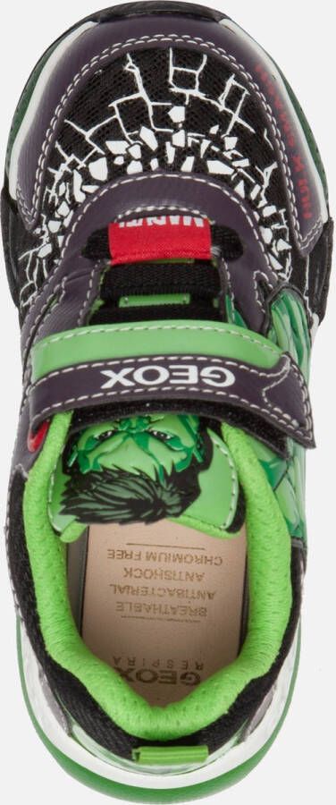 GEOX Sneakers groen Synthetisch