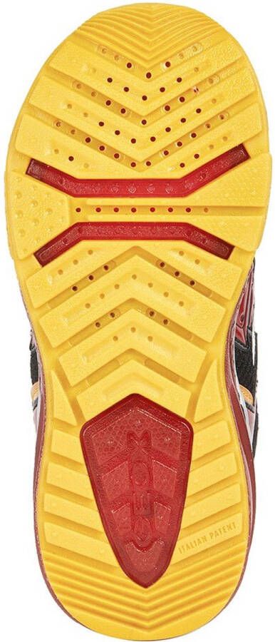 GEOX Sneakers rood Synthetisch Heren