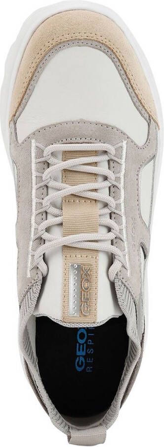GEOX Spherica C Sneakers White Light Grey Dames