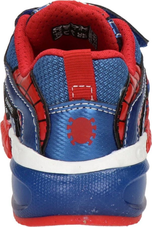 Geox Bayonyc Spider-Man sneakers met lichtjes blauw rood - Foto 12