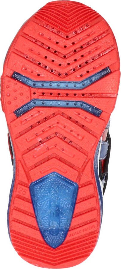 Geox Bayonyc Spider-Man sneakers met lichtjes blauw rood - Foto 13