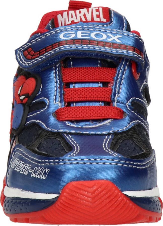 GEOX Spiderman sneakers blauw Imitatieleer 82221 Heren