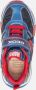 Geox Bayonyc Spider-Man sneakers met lichtjes blauw rood - Thumbnail 8