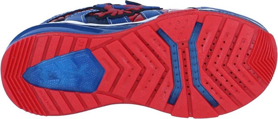 Geox Bayonyc Spider-Man sneakers met lichtjes blauw rood - Foto 11