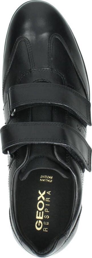 GEOX Symbol heren klittenbandschoen Zwart