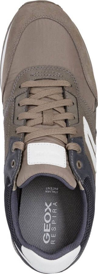 GEOX U Ponente Heren Sneakers Grijs