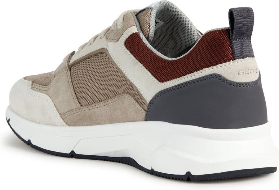 GEOX U RADENTE mannen Sneakers zand beige