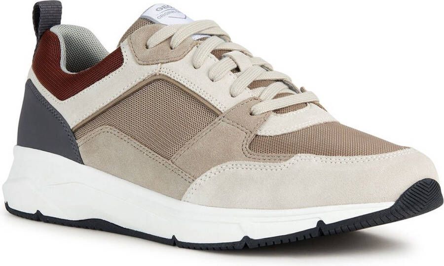 GEOX U RADENTE mannen Sneakers zand beige