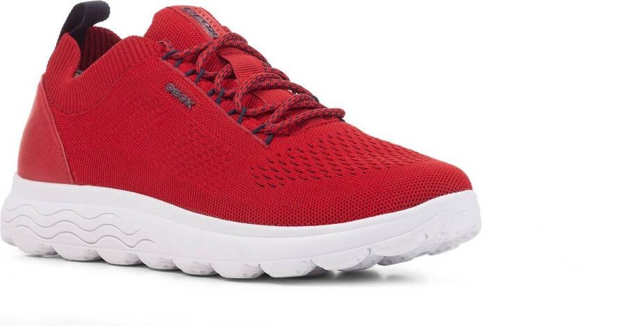 GEOX U Spherica Heren Sneakers Rood