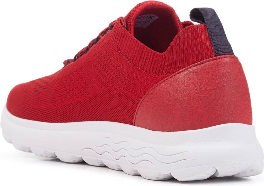 GEOX U Spherica Heren Sneakers Rood