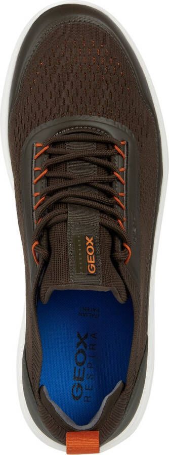 Geox Casual Khaki Textiel Sneakers Green Heren - Foto 5