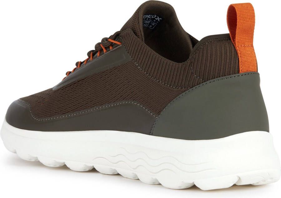 Geox Casual Khaki Textiel Sneakers Green Heren - Foto 6