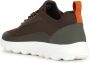 Geox Casual Khaki Textiel Sneakers Green Heren - Thumbnail 6