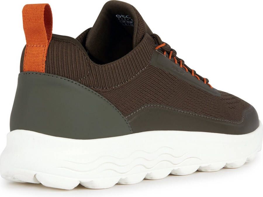 Geox Casual Khaki Textiel Sneakers Green Heren - Foto 7
