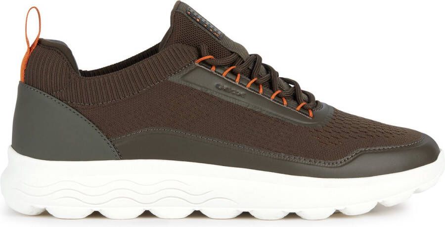 Geox Casual Khaki Textiel Sneakers Green Heren - Foto 8