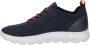 Geox Blauwe Casual Textiel Sneakers met Rubberen Zool Blue Heren - Thumbnail 5