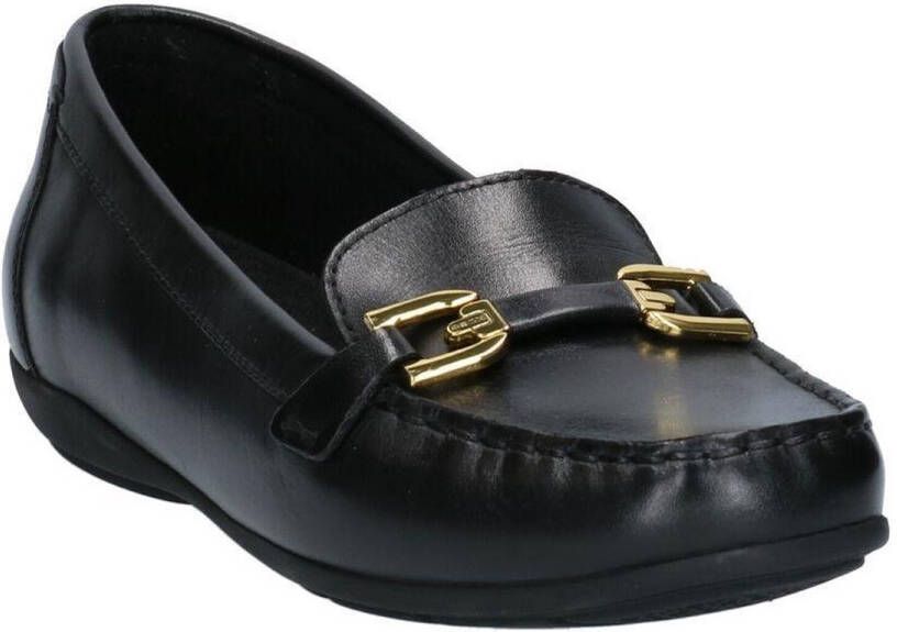 GEOX Zwarte Mocassins Dames