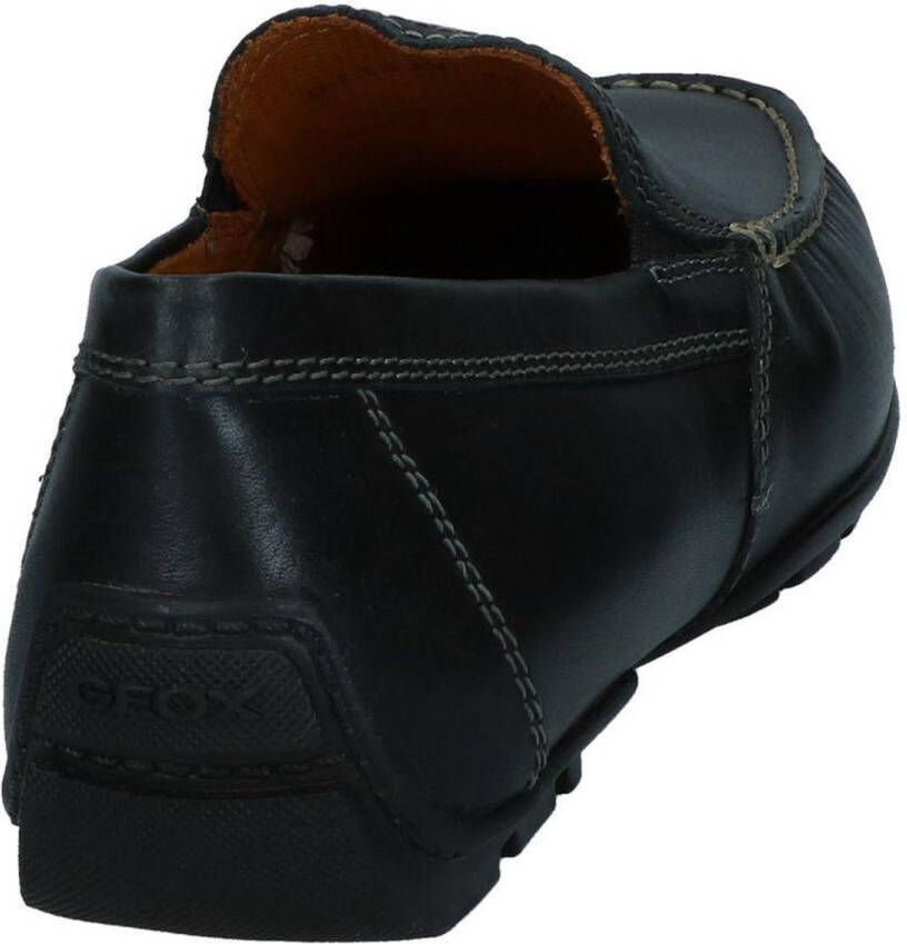 GEOX Zwarte Mocassnins Moner