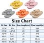 Geweo Slippers Heren Dames EVA Badslippers -Flip Flops Slim Slippers Verdikte Lichtgewicht Super Zacht aan je Voeten Anti-Slip en Stevig Voetbed Anti-lawaai Khaki - Thumbnail 8