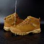 Geweo Outdoorschoenen Heren Middelhoge Waterdichte Wandelschoenen Lichte Outdoorhardloopschoenen Trekkingschoenen voor Dames Waterdicht en Ademend Universal Bruin - Thumbnail 6