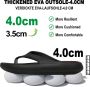 Geweo Slippers Heren Dames EVA Badslippers -Flip Flops Slim Slippers Verdikte Lichtgewicht Super Zacht aan je Voeten Anti-Slip en Stevig Voetbed Anti-lawaai Geel - Thumbnail 7