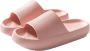 Geweo Slippers EVA Badslippers Unisex Verdikte Lichtgewicht Super Zacht aan je Voeten Anti-Slip en Stevig Voetbed Anti-lawaai Roze - Thumbnail 7